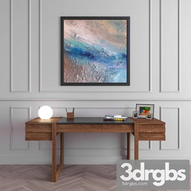 Elle ecrit set by riva 2 3D Model Download Elle ecrit set by riva 2 3D Model Download