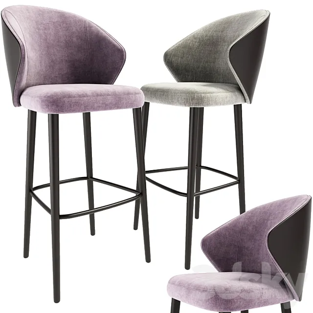 Ellen bar stool astele 3DModel