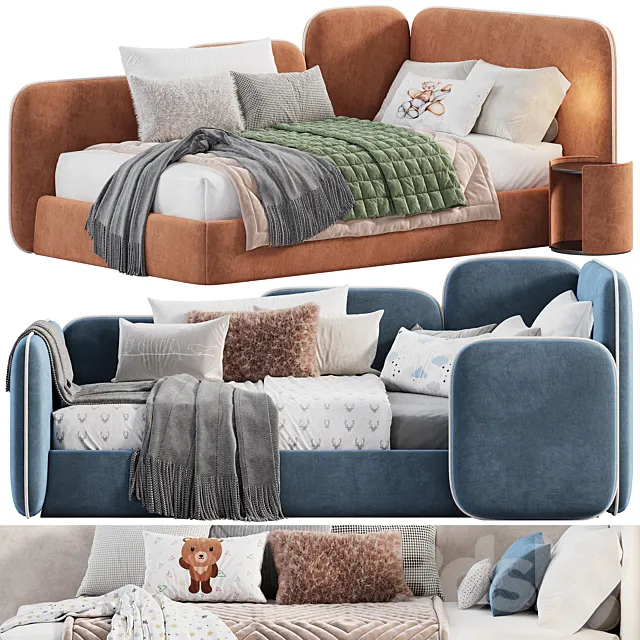 Ellen kids bed 3D Model Ellen kids bed 3D Model