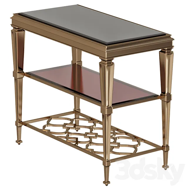 Ellerie 3-Level Side Table 3DModel
