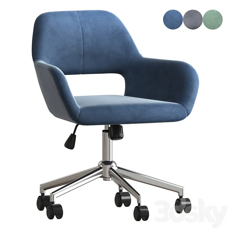 Elliana Armchair by Etta Avenue 3D Model Free Download