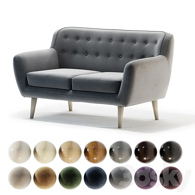 Elling sofa 3D Model