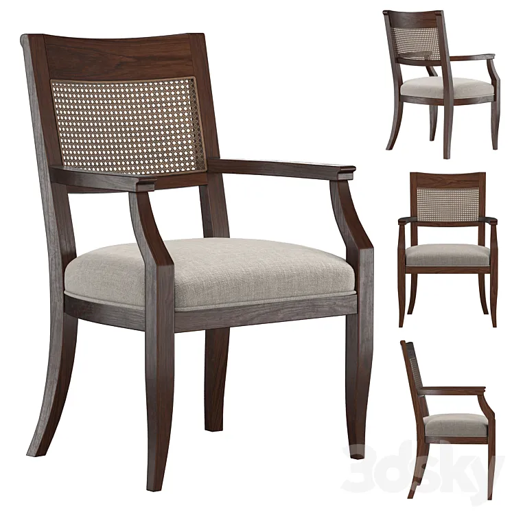 ELLINOR CHAIR 3D Model Free Download