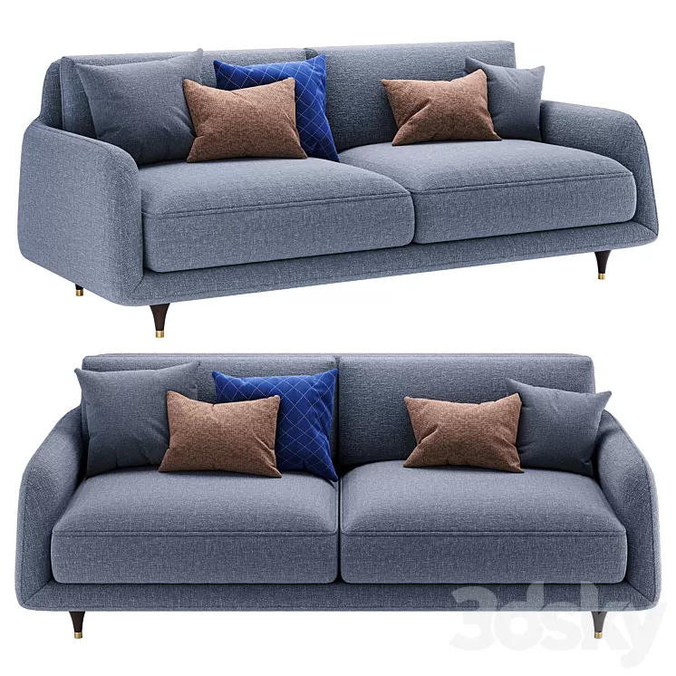 Elliot couch Diter Italia 3D Model Elliot couch Diter Italia 3D Model