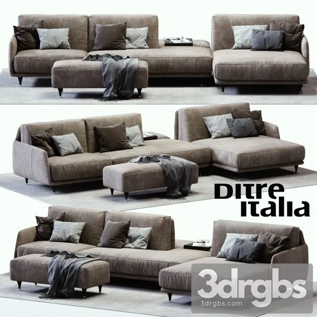 Elliot Sofa 01 3D Model Download Elliot Sofa 01 3D Model Download