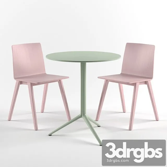 Elliot table and chairs osaka 2 3D Model Download Elliot table and chairs osaka 2 3D Model Download
