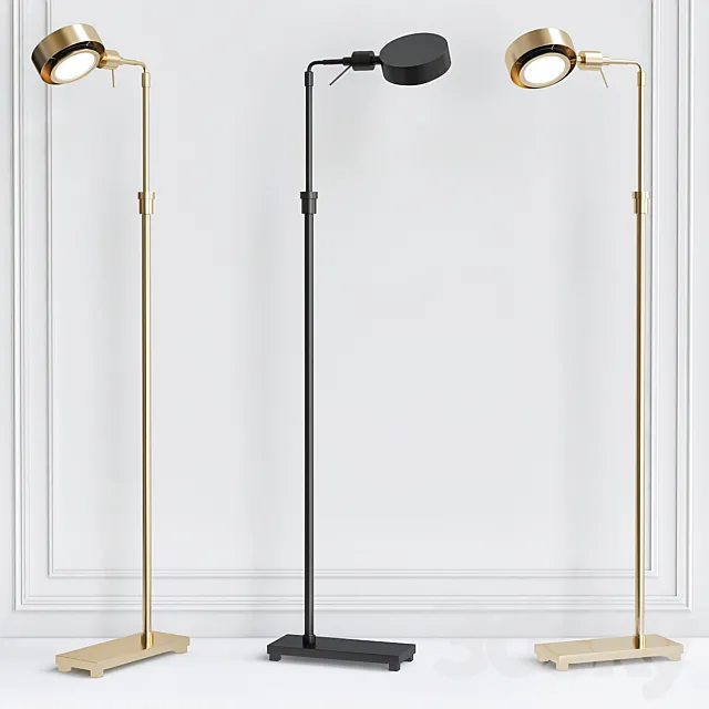 Elmer Floor Lamp – Arteriors 3D Model Elmer Floor Lamp – Arteriors 3D Model