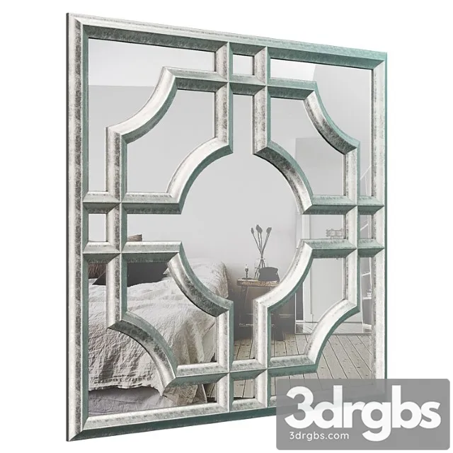 Elmwood accent mirror 3D Model Download Elmwood accent mirror 3D Model Download
