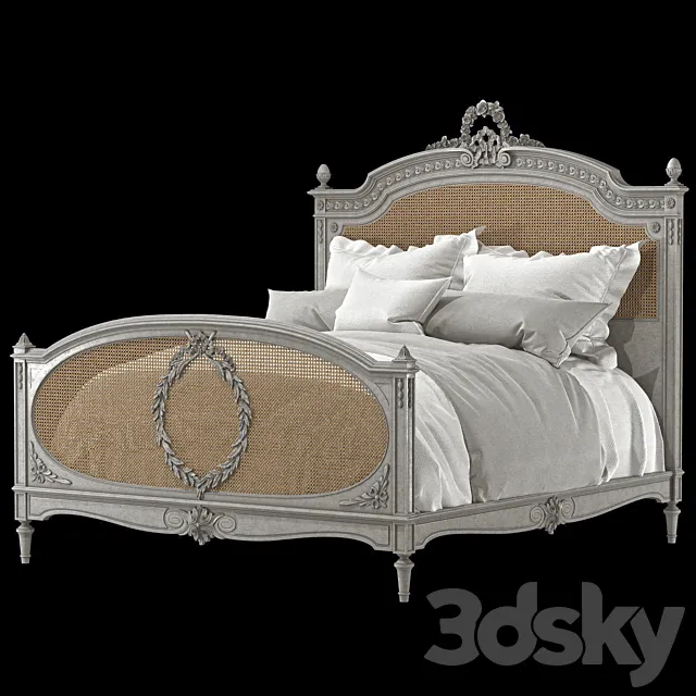 eloquence cane bed 3D Model eloquence cane bed 3D Model