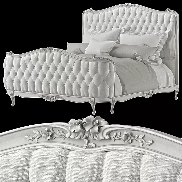 eloquence sophia bed 3D Model Free Download