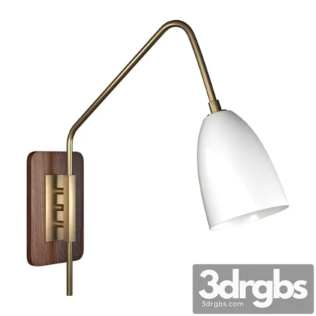 Elska Wall Mount Lamp By Blueprint Lighting Bra 3D Model Download Elska Wall Mount Lamp By Blueprint Lighting Bra 3D Model Download