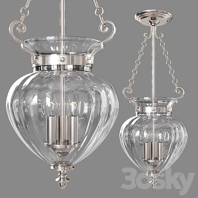 Elstead Lighting FP.PM POL NCKL 3D Model