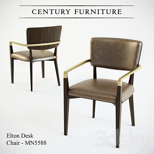 Elton Desk Chair – MN5588 3DModel