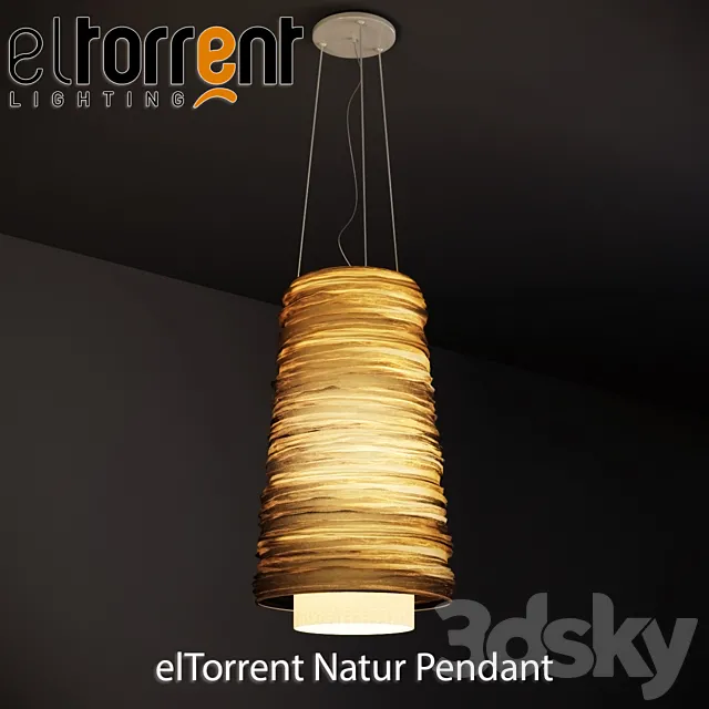 elTorrent Natur Pendant 3D Model elTorrent Natur Pendant 3D Model