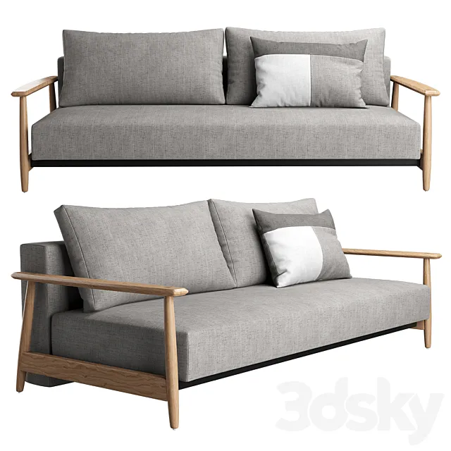 Eluma Deluxe Button Sofa 3D Model
