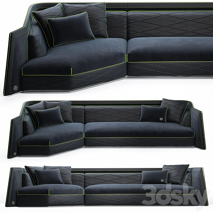 Elve luxury sofa 3D Model Free Download Elve luxury sofa 3D Model Free Download