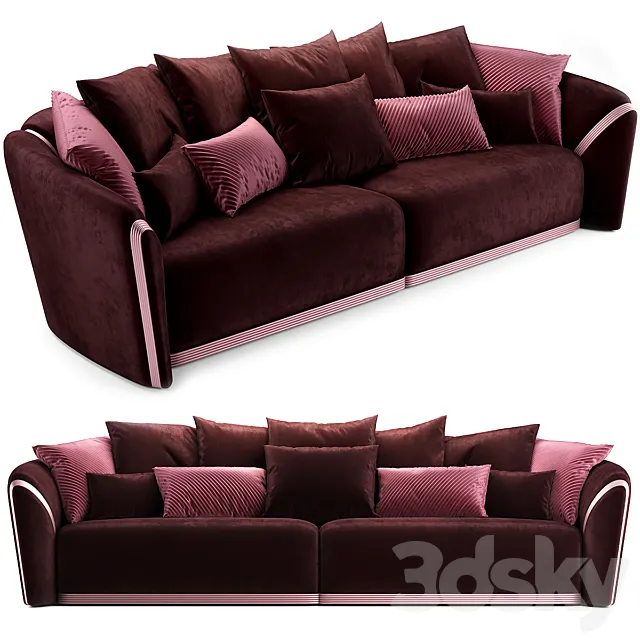 Elve luxury sofa 3DModel Elve luxury sofa 3DModel