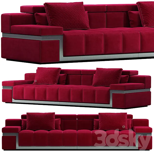 Elve sofa 3D Model Elve sofa 3D Model