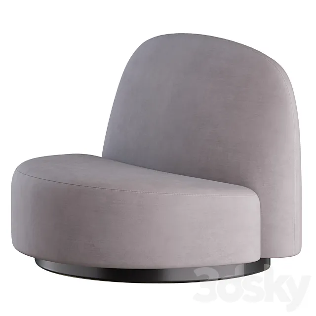 ELYSEE Armchair by Ligne Roset 3D Model ELYSEE Armchair by Ligne Roset 3D Model