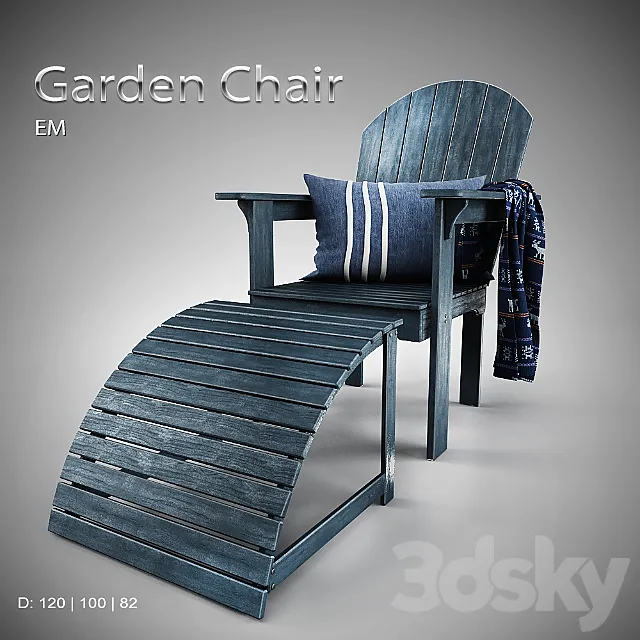 EM _ Garden Chair 3DModel