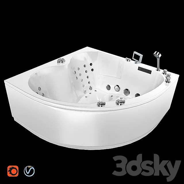 EM _ Hot Tub HW-003 3D Model