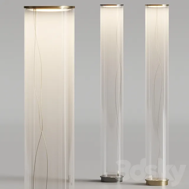 Emanuel Gargano Fatua Floor Lamps 3D Model Emanuel Gargano Fatua Floor Lamps 3D Model