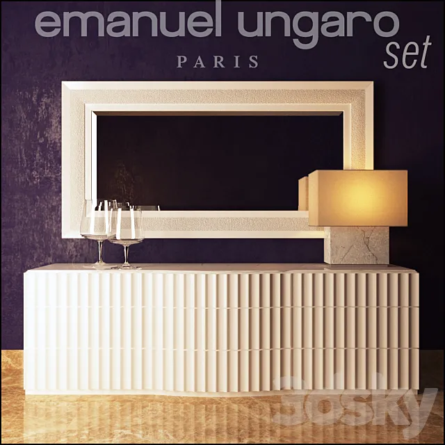 Emanuel Ungaro set 3DModel