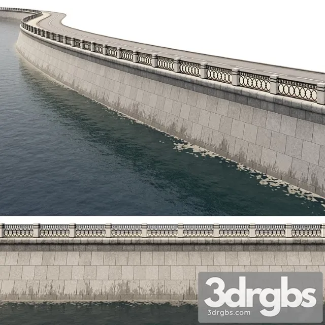 Embankment 2 (pathdeform) 3D Model Download Embankment 2 (pathdeform) 3D Model Download