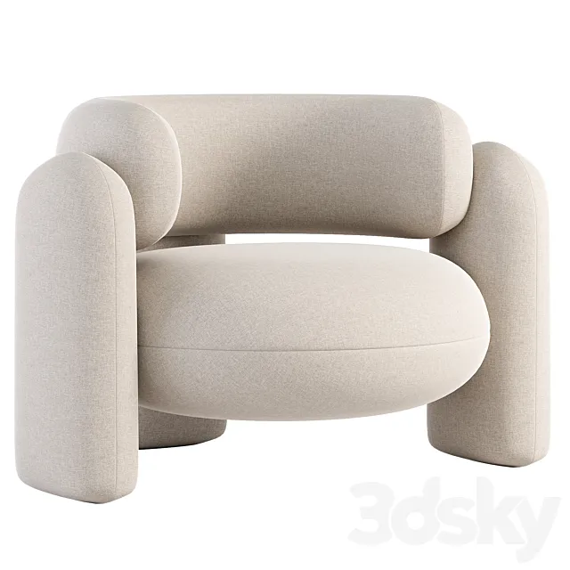 Embrace armchair 3D Model