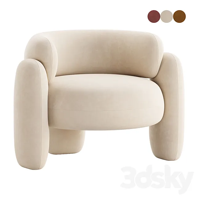 EMBRACE armchair 3DModel