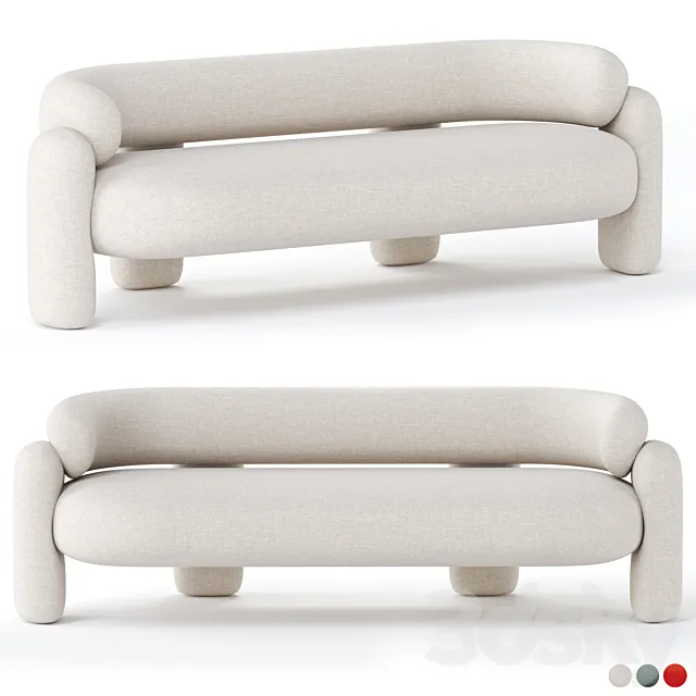 Embrace Sofa by Royal Stranger 3DModel Embrace Sofa by Royal Stranger 3DModel