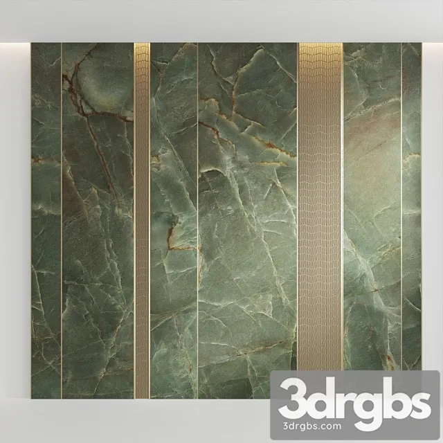 Emerald green + gravity wave by porcelanosa 3D Model Download