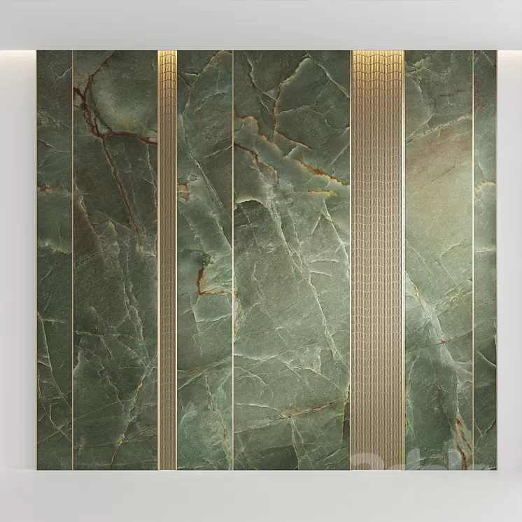 Emerald Green + Gravity Wave by Porcelanosa 3D Model Free Download