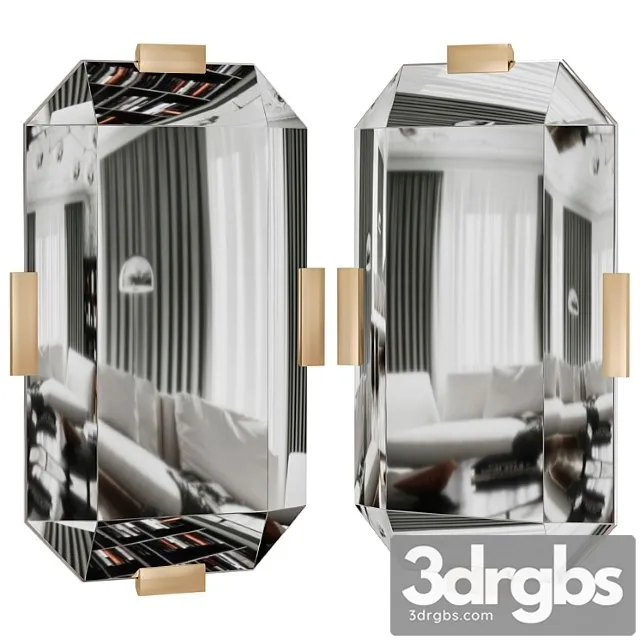 Emerald Mirror By Baker 3D Model Download Emerald Mirror By Baker 3D Model Download