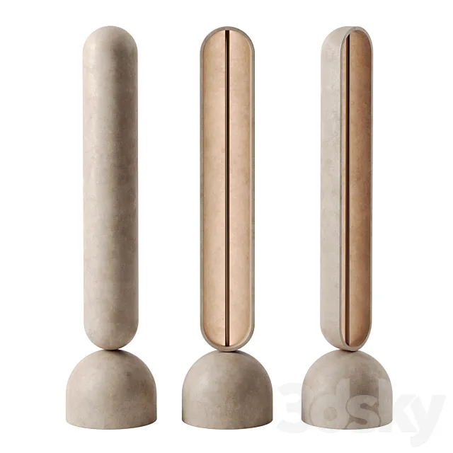 Emersion Floor Lamp by Arthur Vallin 3D Model