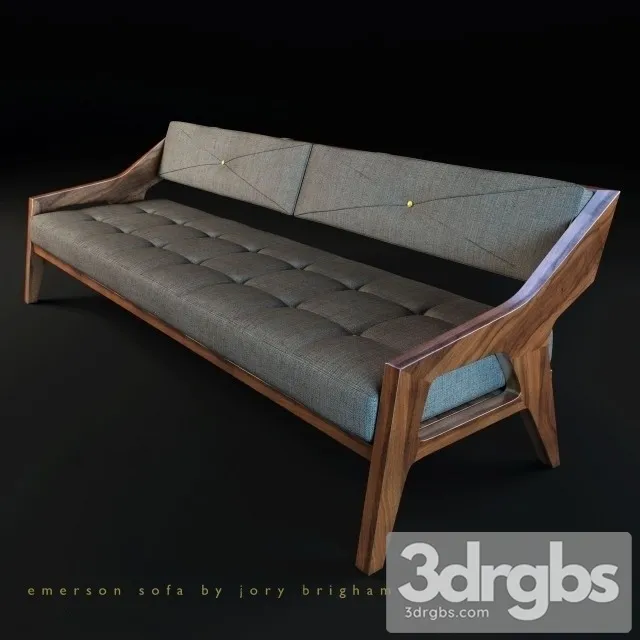 Emerson Sofa By Jory Brigham 3D Model Download Emerson Sofa By Jory Brigham 3D Model Download