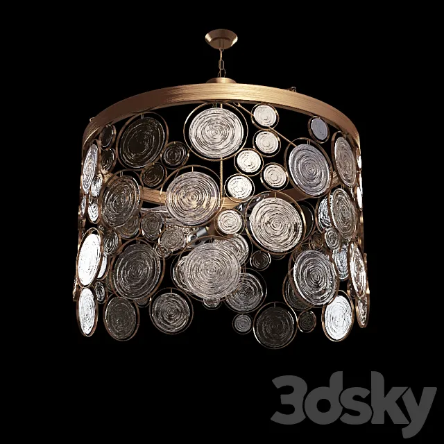 EMERY RECYCLED CHANDELIER EMERY RECYCLED INDOOR _ OUTDOOR GLASS CHANDELIER 3D Model EMERY RECYCLED CHANDELIER EMERY RECYCLED INDOOR _ OUTDOOR GLASS CHANDELIER 3D Model