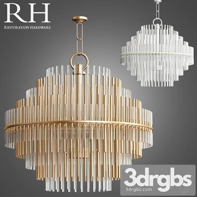 Emile Chandelier Collection Rh 3D Model Download