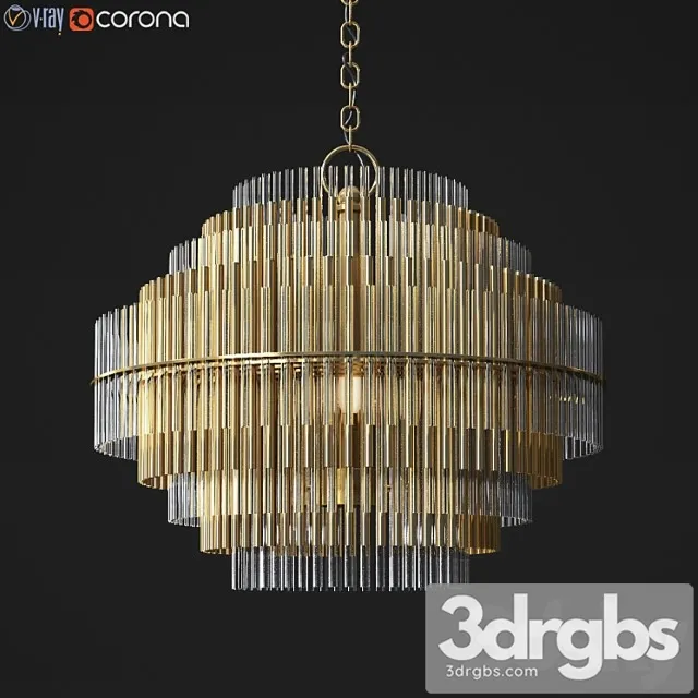 Emile Chandelier Restorationhardware 3D Model Download