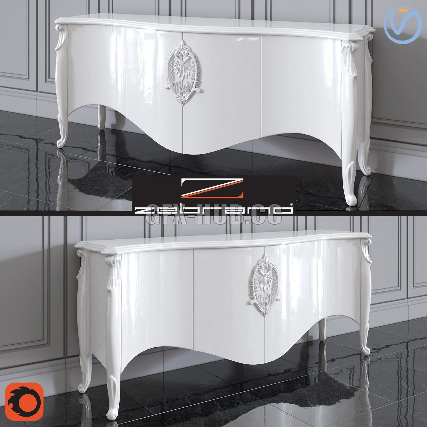 EMILY Console 3D Model EMILY Console 3D Model