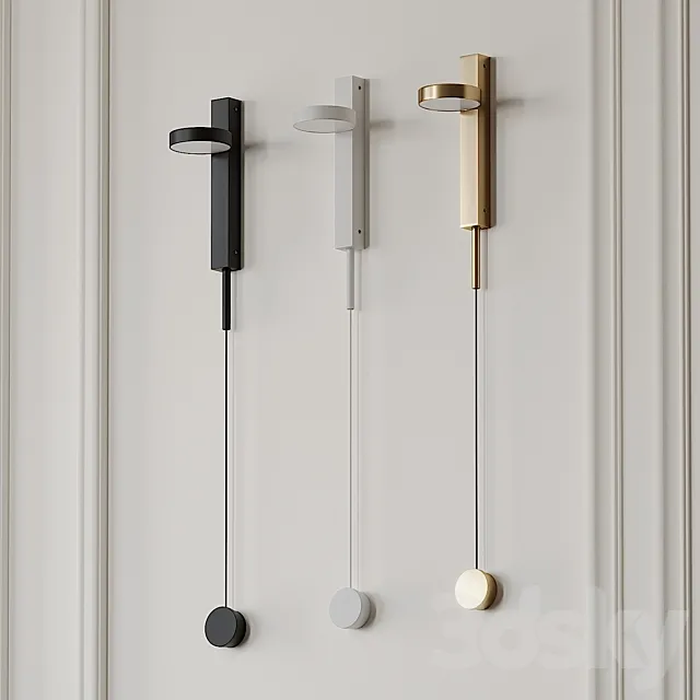 Emit Moderate Soft Light Wall Sconce 3DModel Emit Moderate Soft Light Wall Sconce 3DModel