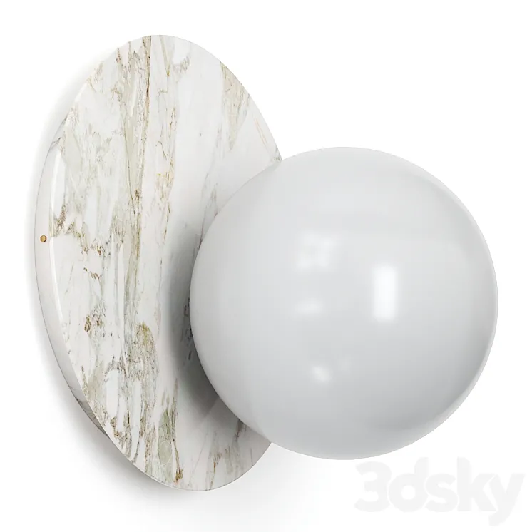 Emma Ap by Contardi Lighting Wall Lamp 3D Model Free Download