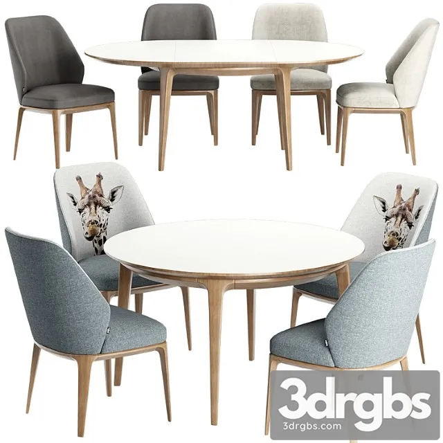 Emma Chair Play Table 3D Model Download Emma Chair Play Table 3D Model Download