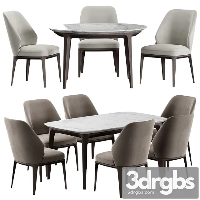 Emma Chair Play Table Dining Set 2 3D Model Download Emma Chair Play Table Dining Set 2 3D Model Download