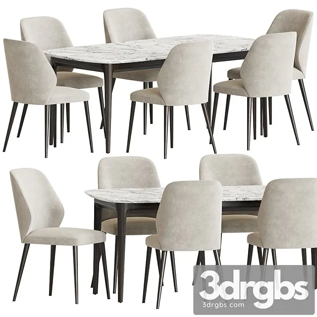 Emma Chair Play Table Dining Set 3D Model Download Emma Chair Play Table Dining Set 3D Model Download