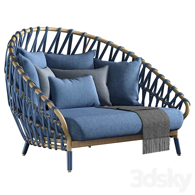 Emma Cross sofa 3D Model Emma Cross sofa 3D Model