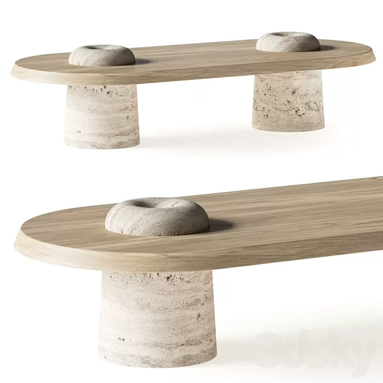 Emmanuelle Simon Baba Coffee Table 3D Model Emmanuelle Simon Baba Coffee Table 3D Model