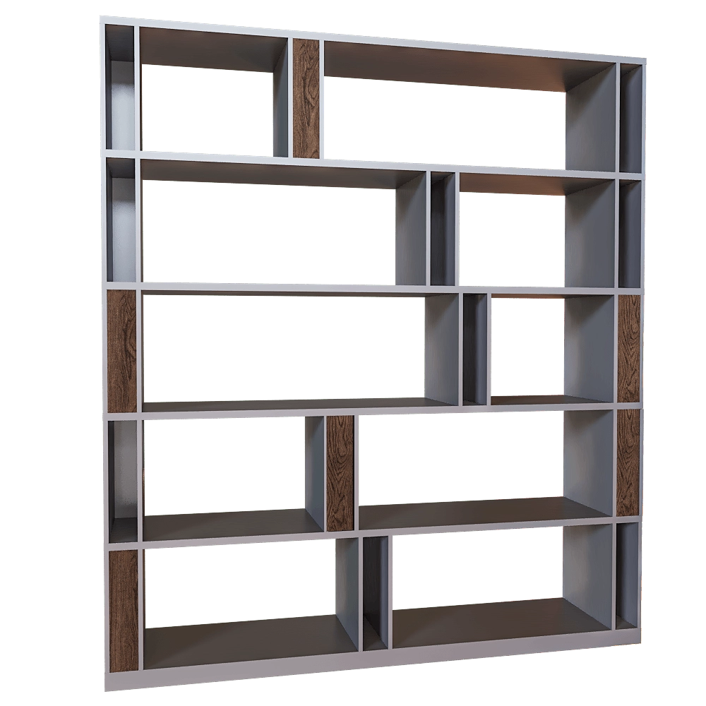 EmmeBi – Bookcase Brera 3D Model EmmeBi – Bookcase Brera 3D Model