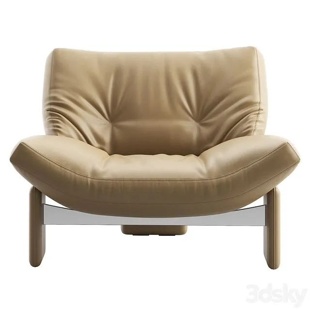 Emmi Armchair by Minotti 3D Model