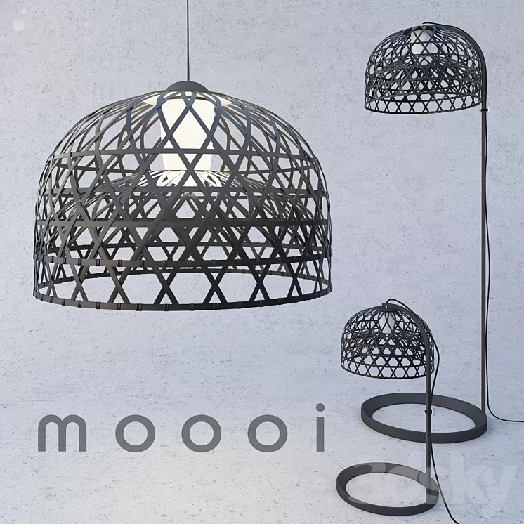 Emperor lamp MOOOI 3D Model Emperor lamp MOOOI 3D Model